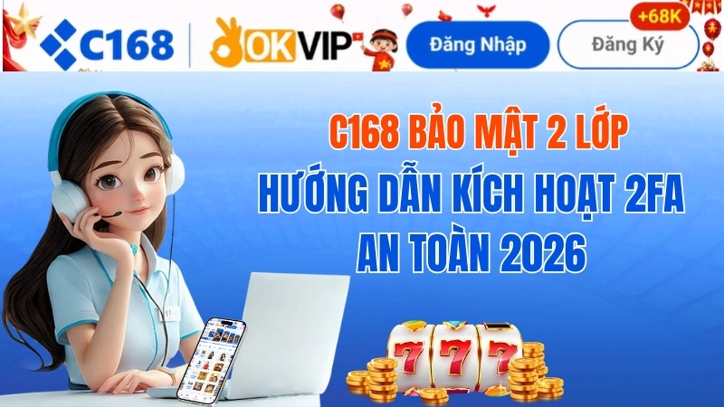 C168 Bảo Mật 2 Lớp – Cách Giữ An Toàn Tài Khoản